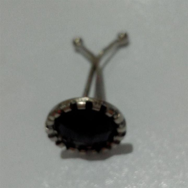 گیره روسری نگین مشکی